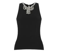 Rabanne, ,Tops ,Donna ,Nero ,S Sleeveless Top