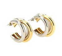 Rabanne - Triple Hoop Earrings - - Accessories - Donna - Multicolore - ONE SIZE