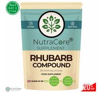 Rabarbaro Composto Capsula 5000mg (3% Anthraquinones) Gessetto Del ,100% Vegani