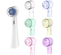 RabbFit 6 pezzi di copertura per spazzolini da denti, compatibili con spazzolini Oral B, adatti per serie iO, antipolvere, per viaggi e a casa
