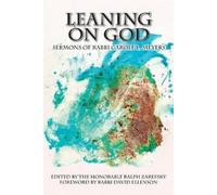 Rabbi Carole L Meyers Leaning On God (Tascabile)