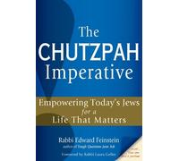 Rabbi Edward Feinstein Chutzpah Imperative (Copertina rigida)