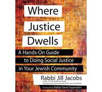 Rabbi Jill Jacobs Where Justice Dwells (Tascabile)