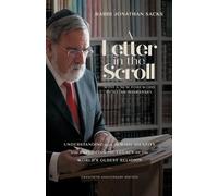Rabbi Jonathan Sacks A Letter in the Scrolls (Tascabile)