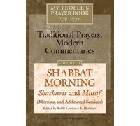 Rabbi Lawrence A. Hoffman My People's Prayer Book Vol 10 (Copertina rigida)