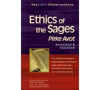 Rabbi Rami M Shapiro Ethics of the Sages (Tascabile) Skylight Illuminations