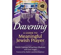 Rabbi Zalman Schachter-Shalomi Joel Segel Davening (Tascabile)