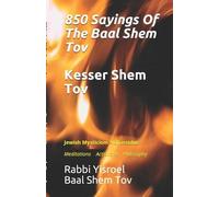 Rabbi Zev Wineberg Rabbi Yisroel Sayings Of The Baal Shem Tov - Ke (Tascabile)