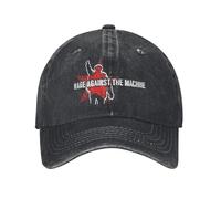 Rabbia Contro Le Macchine Sole Berretto da Baseball La Bella della Palla y2k Carino Femmina Maschio Lavato Cappello Trucker Traspirante