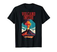 Rabbia Vulcano Eruzione Collerico Maglietta