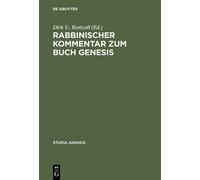 Rabbinischer Kommentar zum Buch Genesis (Copertina rigida) Studia Judaica
