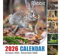 Rabbit 2026 Calendar: A cozy hop through meadows, forests, and burrows