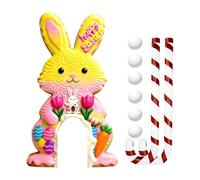Rabbit Board - Legno - Tavola da gioco portatile per interni | Clubs and Balls Family Entertainment Activity, Mini Golf Course per bambini, adulti, casa, soggiorno, camera da , feste di