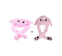 Rabbit Cute Animal Hat Plush Hat is Very Interesting That The Ear Can Move Plush Toy Gift