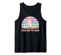 Rabbit Dabbing Too Hip To Hop Bunny Funny Easter Day Canotta