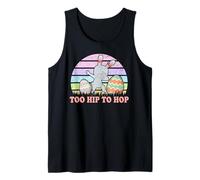Rabbit Dabbing Too Hip To Hop Bunny Funny Easter Day Canotta