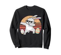 Rabbit Dabbing Too Hip To Hop Bunny Funny Easter Day Felpa