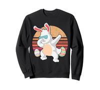 Rabbit Dabbing Too Hip To Hop Bunny Funny Easter Day Felpa