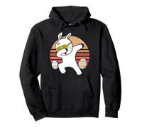 Rabbit Dabbing Too Hip To Hop Bunny Funny Easter Day Felpa con Cappuccio