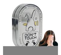 Rabbit Fidget Slider, Push Slide Anti-Stress Clicker, Compact Calming Sensory Tool, Metal, with Smooth Sliding Sound Ideal for Teens, Adults, Travel, Office, School Use Relaxation Wherever Needed