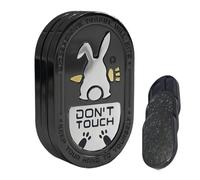 Rabbit Fidget Slider, Push Slide Anti-Stress Clicker, Compact Calming Sensory Tool, Metal, with Smooth Sliding Sound Ideal for Teens, Adults, Travel, Office, School Use Relaxation Wherever Needed