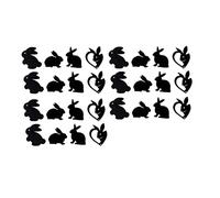 Rabbit hare Collections (Rabbit Vinyl Stickers Black)