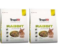 RABBIT JUNIOR PREMIUM PLUS 1,75kg - Mangime per conigli giovani con verdura ed erbe (Confezione da 2)