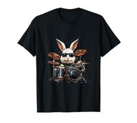 Rabbit Playing Drums - Il coniglio suona la batteria Maglietta
