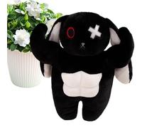 Rabbit Plush, Scary Muscle Bunny Standing Toys, Plush, Pp Cotton Soft Doll Throw Pillow for Christmas, Boys, Girls, Kids, Adulti, Donne, Sleeping, Bedside, Desk, Shelf, And Car, 30 x 15 x 12
