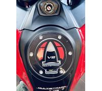 Rabbit Project | Adesivo Paraserbatoio| Tappo Serbatoio |Compatibile Con Ducati Multistrada V2/V2s Model Year 2025 | Made in Italy | Alta Qualitá