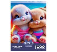 Rabbit, Puzzle Da 1000 Pezzi, Esperienza Immersiva Che Rafforza Osservazione, Problem Solving E Pazienza, Ideale Per Momenti Di Calma E Riflessione Personale, Adatto A Partire Dai 12 Anni, 38x26cm/1