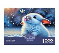 Rabbit Puzzle Da 1000 Pezzi Per Amici in Riunione: Collaborare E Passare Un Momento Unico!