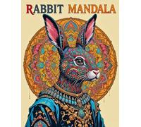 Rabbit Spirit Art Therapy: 50 Intricate Mandala Patterns for Mindfulness and Anti-Anxiety
