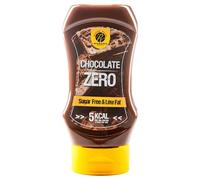 Rabeko Zero Salsa- cioccolato, 1 x 350ml - prodotti sani a basso contenuto di carboidrati, ipocalorici e a basso contenuto di grassi per insalate, patatine, hamburger - senza glutine e senza lattosio