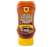 Rabeko Zero Sauce - caramello salato, 1 x 350 ml - prodotti sani a basso contenuto di carboidrati con calorie e grassi ridotti per insalata, patatine fritte, hamburger - senza glutine e lattosio