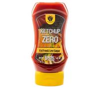 Rabeko Zero Sauce - Ketchup, 1 x 350 ml - prodotti sani a basso contenuto di carboidrati con meno calorie e meno grassi per insalate, patatine fritte, hamburger - senza glutine e lattosio