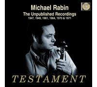 Rabin, Michael - Unpublished Recordings (3 CD)