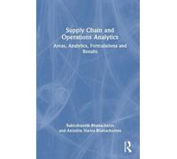 Rabindranath Bhattacharya Anindita Mait Supply Chain and Oper (Copertina rigida)