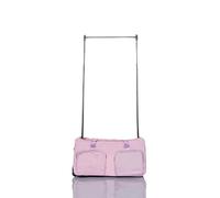 Rac N Roll - Grande borsa da ballo pieghevole multiuso - il compagno ideale per danza, spettacoli, pattinaggio, allegria e avventura in viaggio, Rosa
