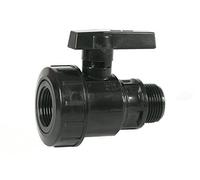 26322 Q.TA' 6 RACCORDO PVC VALVOLA A SFERA MAS/FEM 1