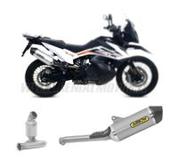 Racc+Terminale Arrow RTech Titanio Fond Carb KTM 790 Adventure 2019 2020