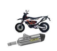 Racc+Terminale Arrow Titanio Kat Omologat Race Fond Carb Ktm 690 SMC R 2019 2021