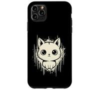 Raccapricciante Carino Gatto Horror Kawaii Gattino Grunge Estetica Custodia per iPhone 11 Pro Max