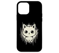 Raccapricciante Carino Gatto Horror Kawaii Gattino Grunge Estetica Custodia per iPhone 12 mini