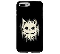 Raccapricciante Carino Gatto Horror Kawaii Gattino Grunge Estetica Custodia per iPhone 7 Plus/8 Plus