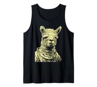 Raccapricciante Carino Llama Halloween Costume Spooky Mummia Animale Canotta