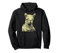 Raccapricciante Carino Llama Halloween Costume Spooky Mummia Animale Felpa con Cappuccio