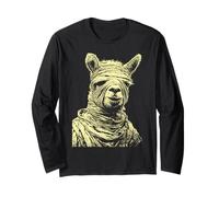 Raccapricciante Carino Llama Halloween Costume Spooky Mummia Animale Maglia a Manica