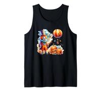 Raccapricciante Clown Halloween Pumpkins Balloon Canotta
