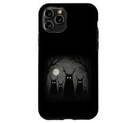 Raccapricciante Foresta Druidi Antlers Goth Grunge Horror Estetica Custodia per iPhone 11 Pro